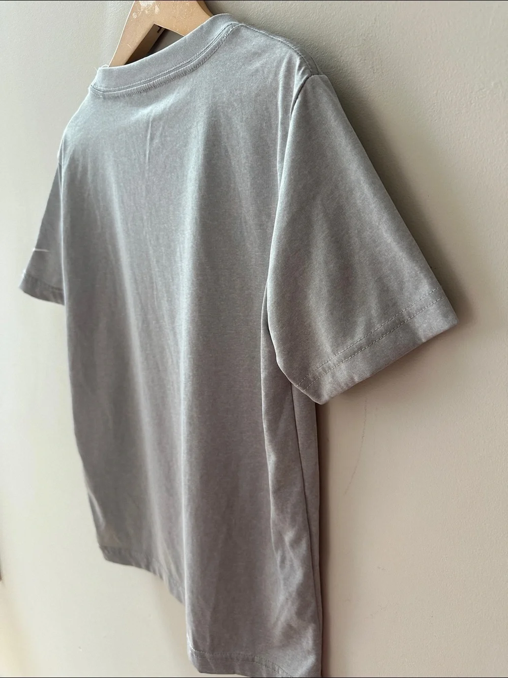 Nike Kids' Dri-FIT Gray Logo T-Shirt Size Small